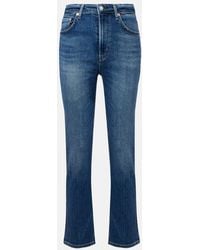 Citizens of Humanity - Zurie Ankle High-Rise Slim Jeans - Lyst
