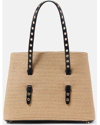 Alaïa - Borsa Mina 25 Medium Con Pelle - Lyst