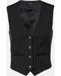 Wardrobe NYC - Chaleco De Lana Con Raya Diplomatica - Lyst