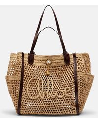 Chloé - X Made For A Iconic Raffia Shoulder Bag - Lyst