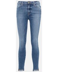 FRAME - Le High Skinny Jeans - Lyst