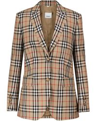 Burberry Blazers, sport coats and suit jackets for Women | Online Sale up  to 62% off | Lyst