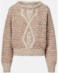 Isabel Marant - Dorota Cable-Knit Sweater - Lyst