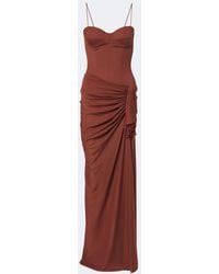 Alex Perry - Draped Corset Dress - Lyst