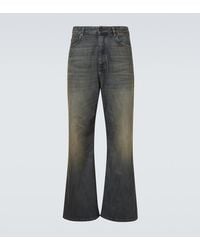 Balenciaga - Faded Wide-Leg Jeans - Lyst