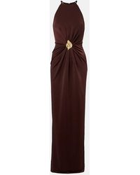 Rebecca Vallance - Isla Halterneck Maxi Dress - Lyst