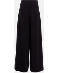 STAUD - Caleb High-Rise Wide-Leg Pants - Lyst
