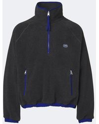 Ami Paris - Oversized Fleece Jacket - Lyst