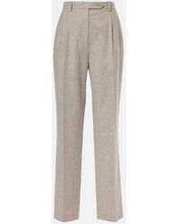 The Row - Gerade Hose Norbert Aus Kaschmir Und Wolle - Lyst