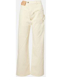 JW Anderson - High-Rise Wide-Leg Jeans - Lyst