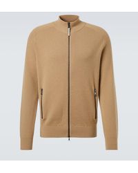 Bogner - Dexter Wool And Cashmere Zip-Up Sweater - Lyst