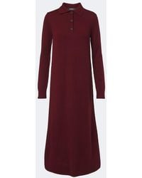 Max Mara - Wool And Cashmere Polo Dress - Lyst