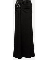 Christopher Esber - Paisley Gathered Maxi Skirt - Lyst