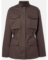 The Row - Floriane Cotton And Cashmere Field Jacket - Lyst