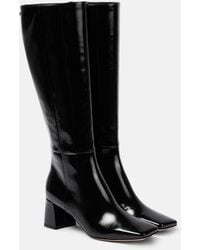 Gianvito Rossi - 55 Patent Leather Knee-High Boots - Lyst