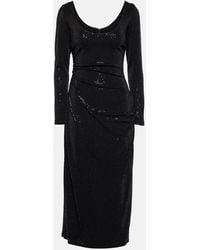 Markarian - Jude Embellished Midi Dress - Lyst