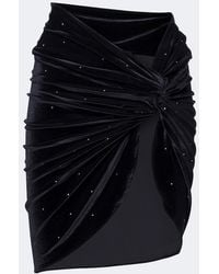 Balmain - Embellished Velvet Beach Cover-Up - Lyst