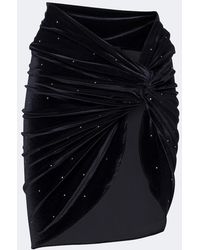 Balmain - Pareo De Terciopelo Con Adornos - Lyst