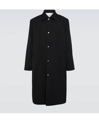 Jil Sander - Oversize-Mantel Aus Wolle - Lyst