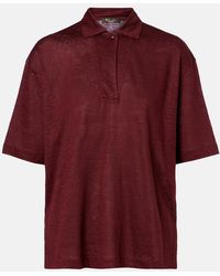 Loro Piana - Gargano Linen Polo Shirt - Lyst
