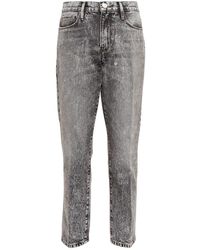 FRAME - Mid-Rise Straight Jeans Le Nouveau - Lyst