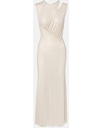 Self-Portrait - Abito Midi Con Cut-Out - Lyst