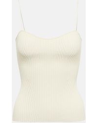 KHAITE - Ziggy Ribbed Top - Lyst