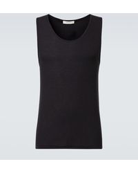 Lemaire - Top Aus Rippstrick - Lyst