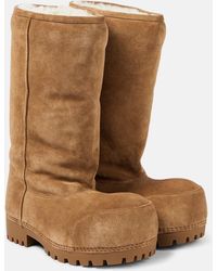 Balenciaga - Alaska High Suede Boots - Lyst