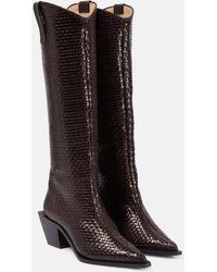 Souliers Martinez - Sole Telar Leather Knee-high Boots - Lyst