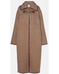 TOTEME - Wool Double Clasp Coat - Lyst