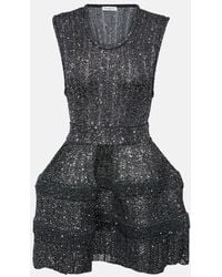 Alaïa - Sequined Minidress - Lyst