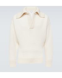 Bottega Veneta - Wool Knitted Polo Sweater - Lyst