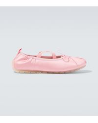Simone Rocha - Ballerina Grip Pleated Ballet Flats - Lyst