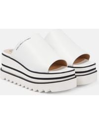 Stella McCartney - Sneak-Elyse Platform Mules - Lyst