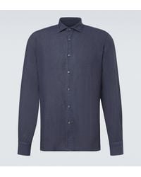 Fedeli - Nick Linen Shirt - Lyst