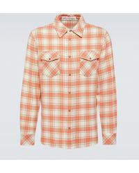 God's True Cashmere - Plaid Cashmere Shirt - Lyst