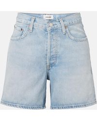 Agolde - V-Waist Bermuda Shorts - Lyst