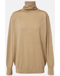 TOTEME - Wool Turtleneck Sweater - Lyst