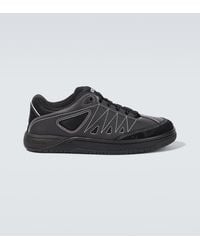 KENZO - Pxt Leather Sneakers - Lyst