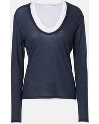 Dorothee Schumacher - Layer Love Layered Jersey T-Shirt - Lyst