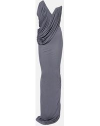 Maticevski - Systema Gathered Jersey Gown - Lyst
