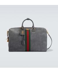 Gucci - Savoy Medium Suede Duffel Bag - Lyst