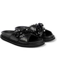 Simone Rocha Flat sandals for Women - Up to 70% off | Lyst