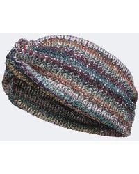 Missoni - Stirnband Aus Strick Mit Pailletten - Lyst