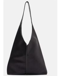 The Row - Schultertasche Bindle Small Aus Leder - Lyst