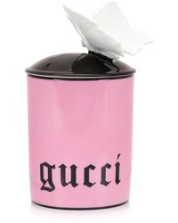 Gucci Candela Inventum con farfalla - Rosa