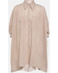 Brunello Cucinelli - Hemd aus einem Baumwollgemisch - Lyst