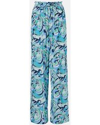 Melissa Odabash - Reese Printed Palazzo Pants - Lyst