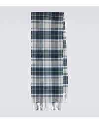 dunhill - Tartan Cashmere Scarf - Lyst